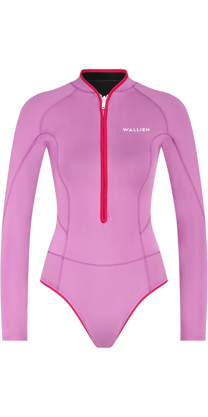 2025 Zone3 Womens Yulex Long Sleeve Swimsuit NA24WYLSS101 - Black